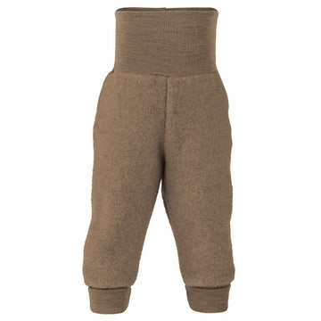 Engel Natur Baby Broek - Wol Fleece - Walnoot Melange 