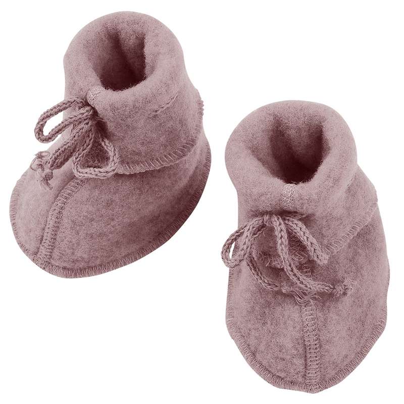 Engel Natur Baby Futter - Pure Wool Fleece - Rosewood Melange 