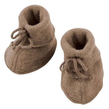 Engel Natur Baby Fleece - Pure Wool Fleece - Walnut Melange 