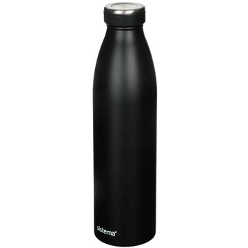 Sistema Thermosflasche - Edelstahl - 750ml - Schwarz 