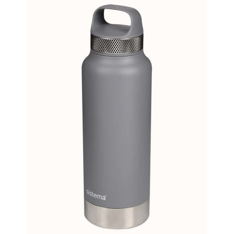 Sistema Thermos Bottle - Stainless Steel - 1L - Grey 