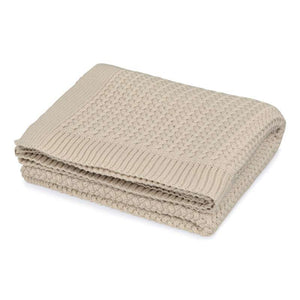 Cam Cam Copenhagen Harper Baby Strikketeppe - GOTS - Latte 