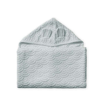 Cam Cam Copenhagen Handdoek met Kap en Oren - Junior - GOTS - Classic Grey 