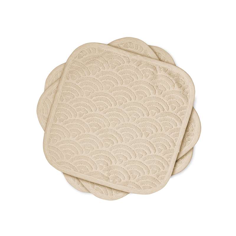 Cam Cam Copenhagen Vaskeklude - 3-pk - GOTS - Mandel 