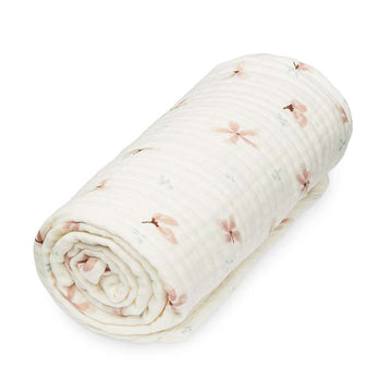 Cam Cam Copenhagen Муслинено бебешко одеяло - GOTS - Windflower Creme 