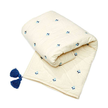 Cam Cam Copenhagen Embroidered Blanket for Children - OCS - Capri 