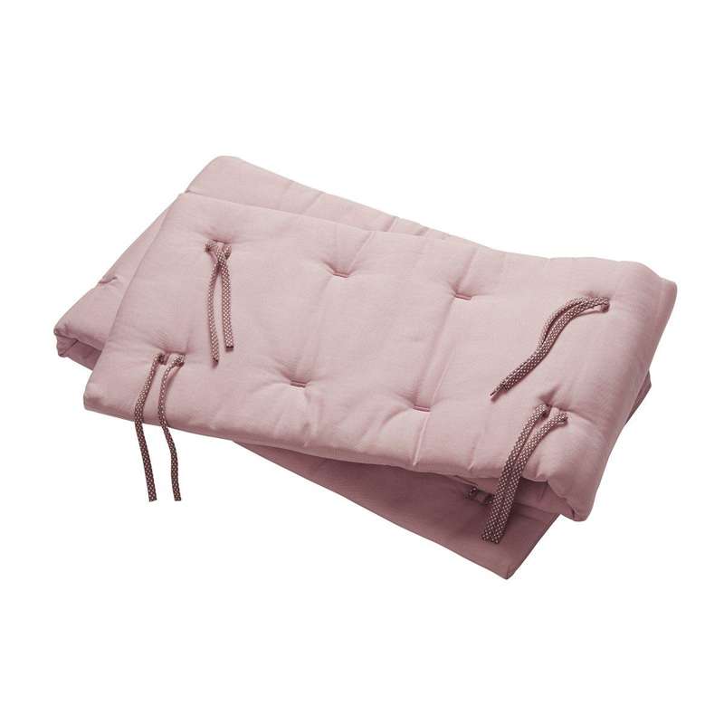 Leander Crib bumper for Leander Linea™ and Luna™ crib - Dusty Rose 