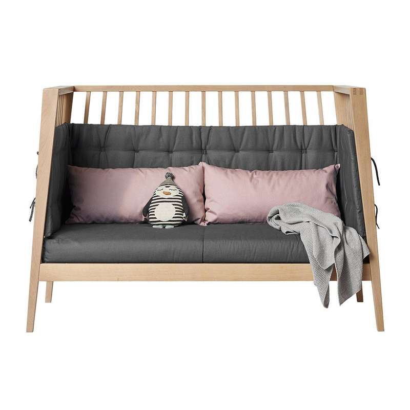 Leander Conjunto de sofás para Leander Linea™ e Luna™ 120 cm. Berço - Cinza Fresco 