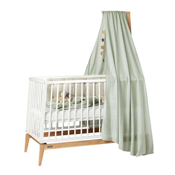 Leander Himmel für Leander Linea™ und Luna™ Babybett - Salbeigrün 