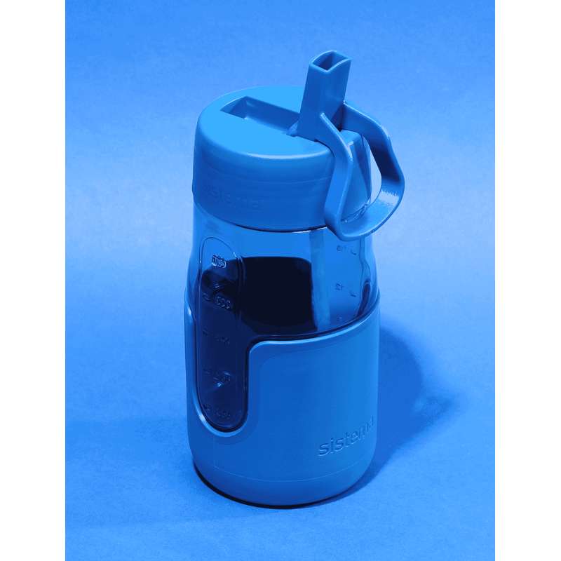 Sistema Φιάλη Flip Sipper Drikkedunk - 700ml - Ωκεανό Μπλε 
