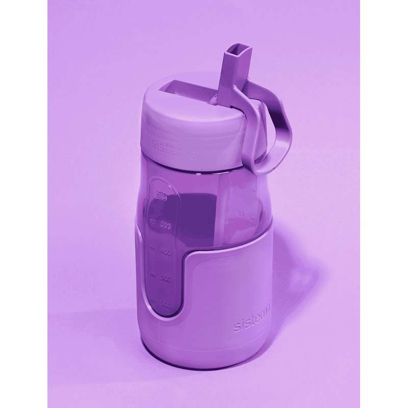 Sistema Φιάλη Flip Sipper Drikkedunk - 700ml - Ομιχλώδες Μωβ 