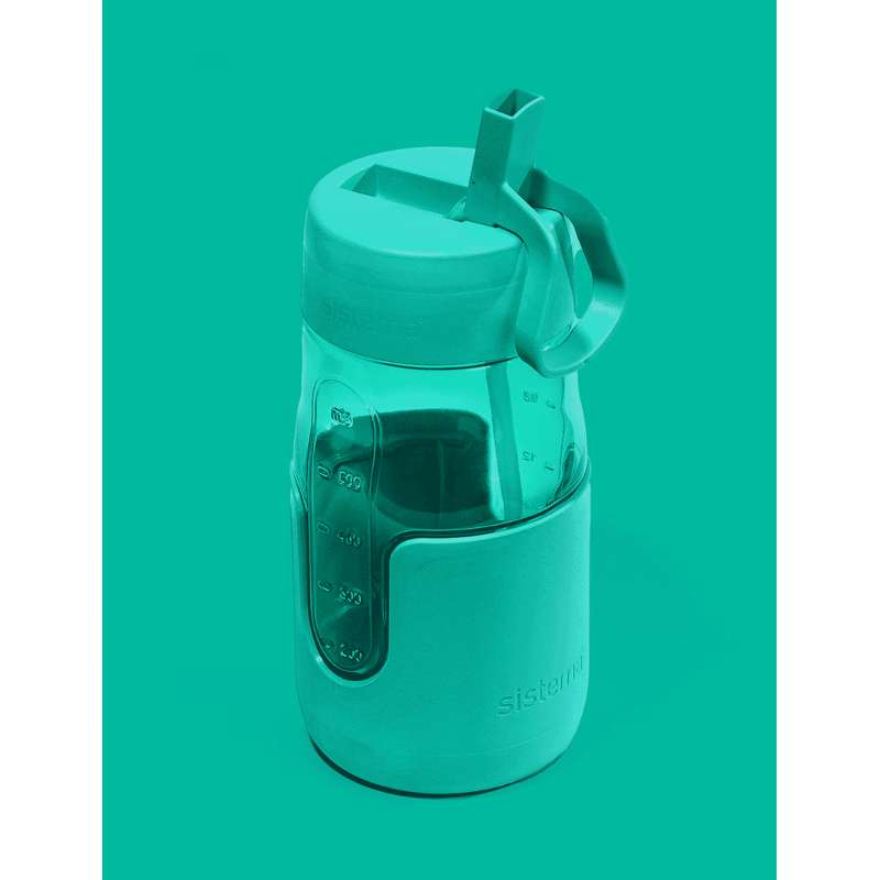 Sistema Flip Sipper Bottle Juomapullo - 700ml - Minttu Teal 