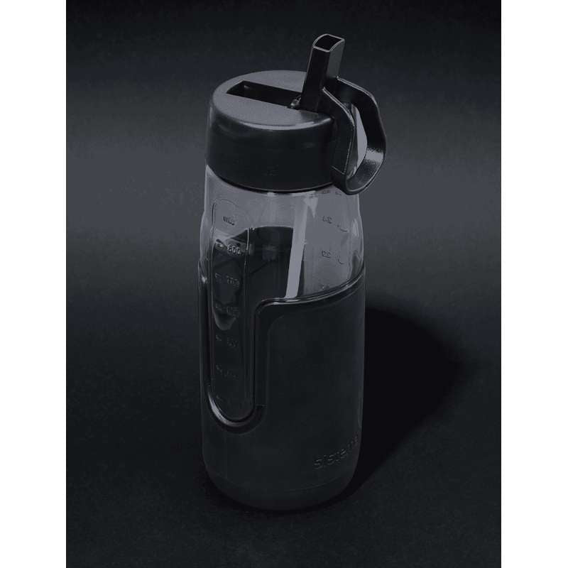 Sistema Bottiglia Flip Sipper Drikkedunk - 1L - Nero 