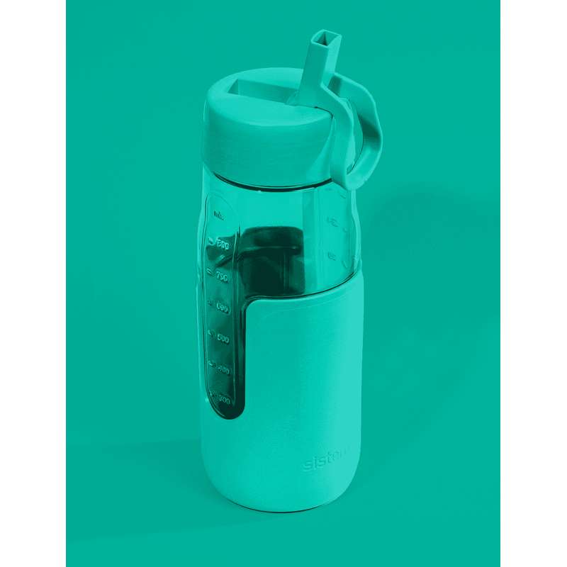 Sistema Bottiglia Flip Sipper Drikkedunk - 1L - Minty Teal 