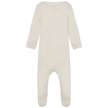 Engel Natur Night suit with feet - Wool/Silk - Natural 