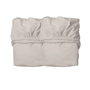 Leander Sheet for Crib - 2-pack - Organic - Cappuccino 