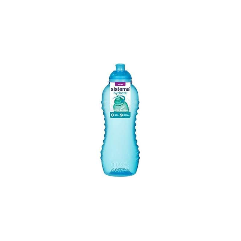 Sistema Sticlă de apă - Twist’n’Sip Squeeze - 460ml - Albastru 