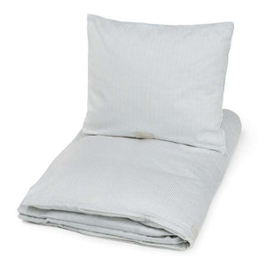 Cam Cam Copenhagen Roupa de cama - Adulto - GOTS - Listras Clássicas Azuis 