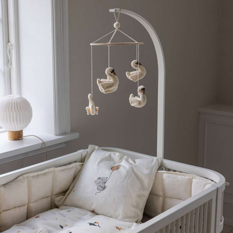 Sebra Rustgevende houder in Hout - FSC™ 100% - Classic Wit 