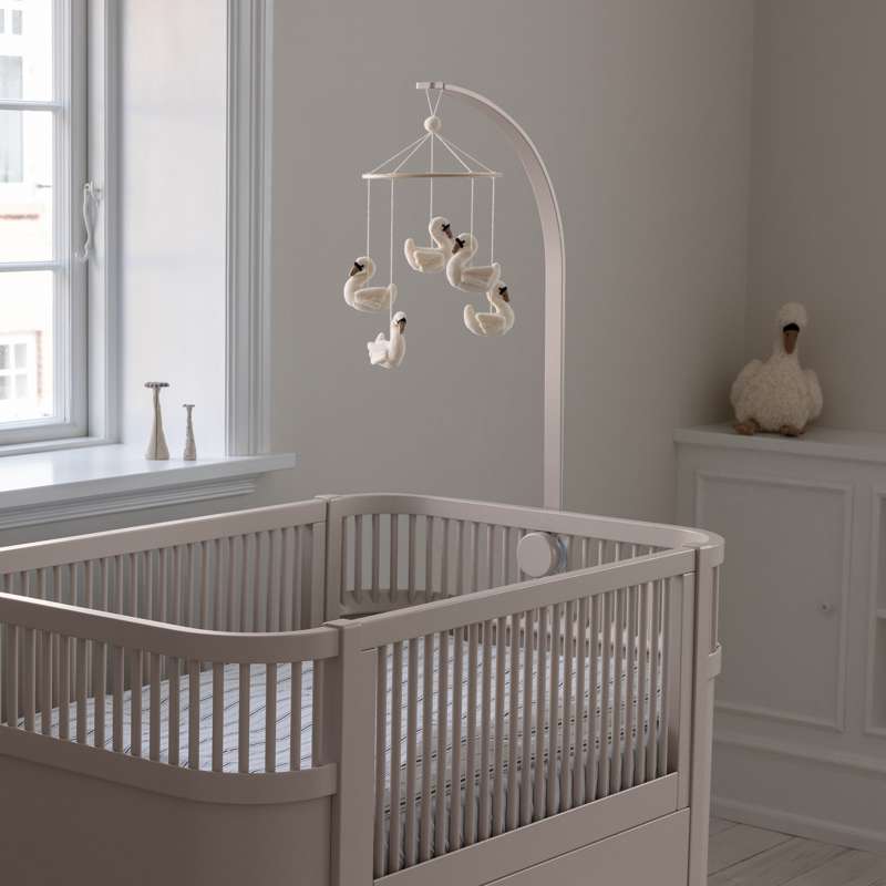 Sebra Soporte de dosel y cuna - Corteza de abedul Rosa 