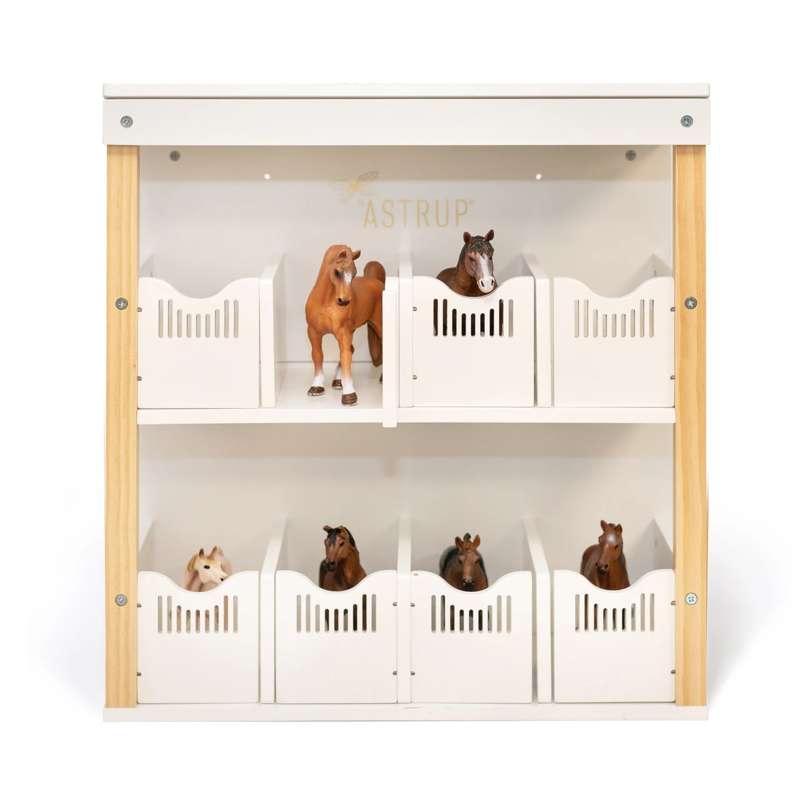 By Astrup Horse boxes for Play Horses - For Wall 