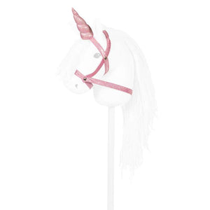 By Astrup Κέρατο ενίσχυσης και Χαλί για αλογάκι με κοντάρι - Ροζ 