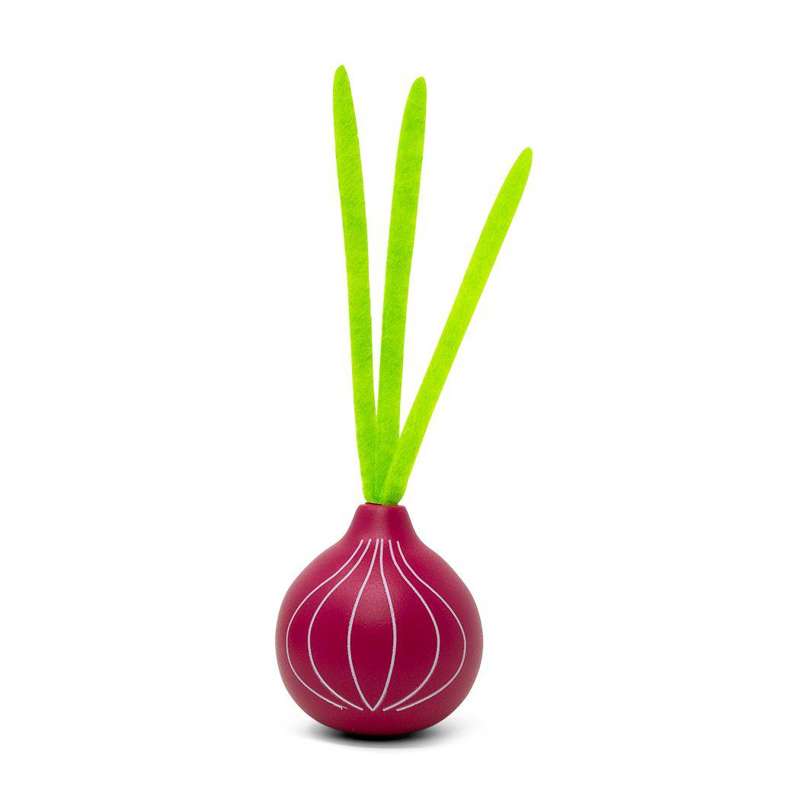 MaMaMeMo Play food red onion with wooden top 