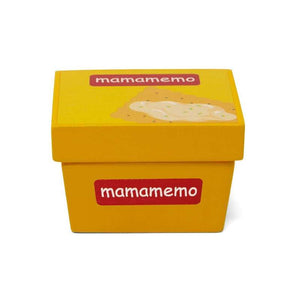 MaMaMeMo Play Food in Træ - Cream Cheese 