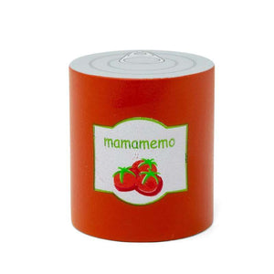 MaMaMeMo Comida de Legumes em Madeira - Tomates em Lata 