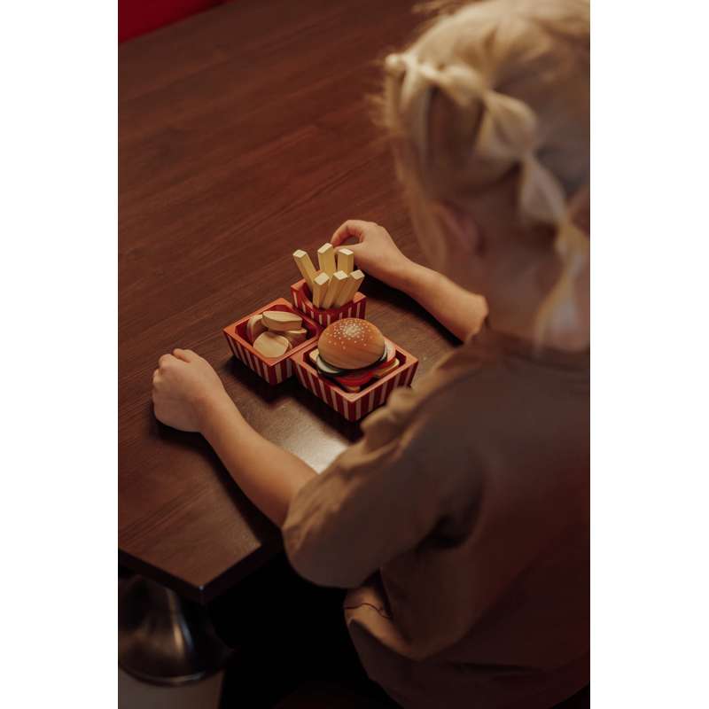 MaMaMeMo Play Food in Tree - Burger Menu 