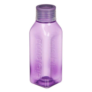 Sistema Garrafa de água - Quadrada - 475ml - Roxo Nebuloso 