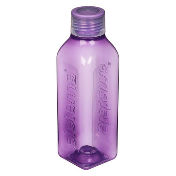 Sistema Garrafa de água - Quadrada - 725ml - Roxo Nebuloso 