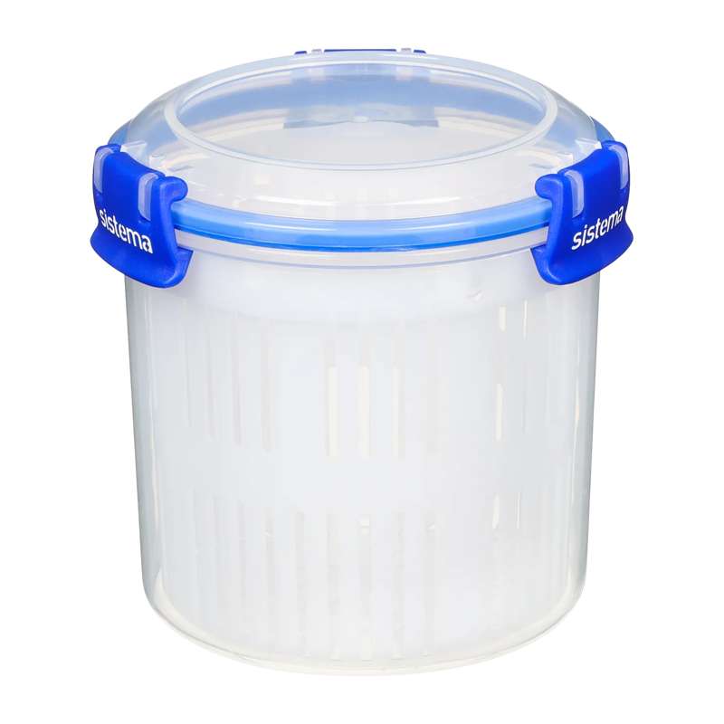 Sistema Shranjevanje hrane - Klip It Plus - Okrogla - 700ml - Modra 