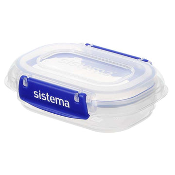 Sistema Conservation des aliments - Clip It Plus - Rectangle - 180ml - Bleu 