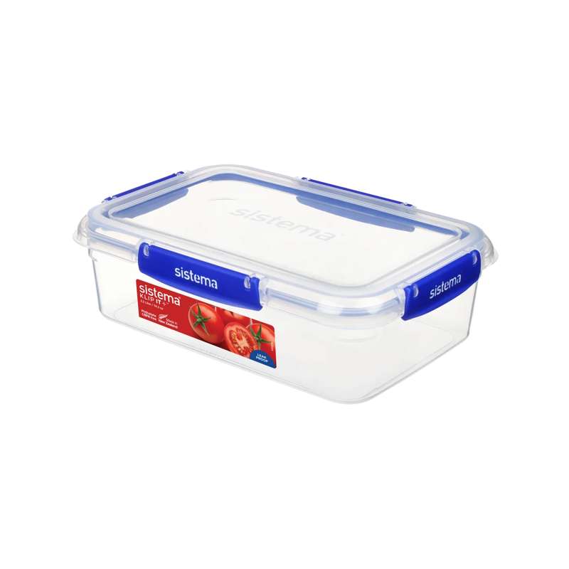 Sistema Food storage - Clip It Plus - Rectangle - 2.2L - Blue 