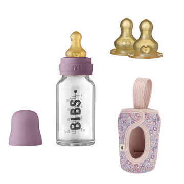 BIBS Bottle Bundle - No8 - Small - Mauve/Eloise 