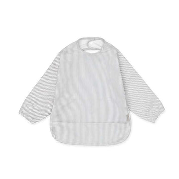 Cam Cam Copenhagen Bib with Sleeves - Classic Stripes Blue 