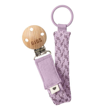 BIBS Accessoires - Paci Braid Fopspeenkoord - Violet Sky/Mauve 