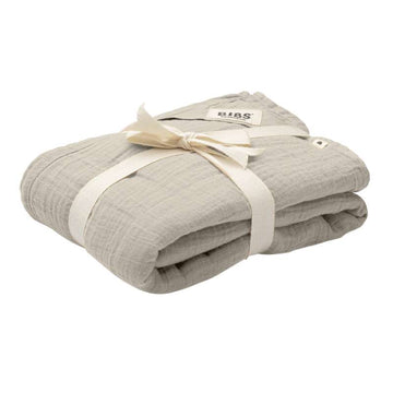 BIBS Sleep - Muslin Baby Blanket - 120x120 cm. - Sand 