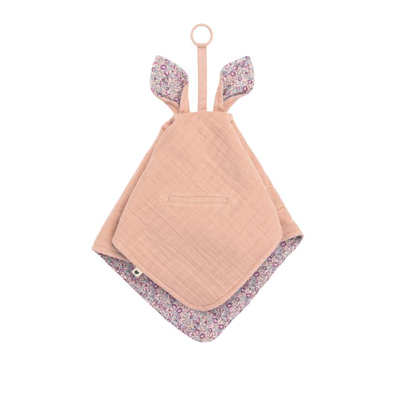BIBS Sleep - Kangaroo Comfort Blanket - Eloise/Blush 