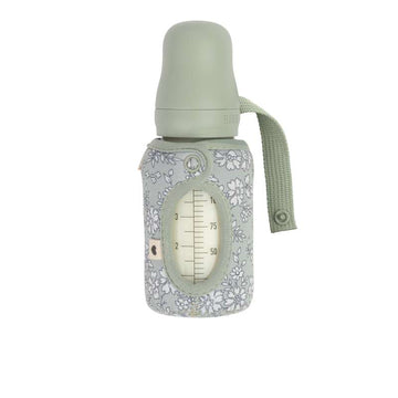 BIBS Fľaša - Rukáv na cumlík - Malý - 110 ml. - Capel/Sage 