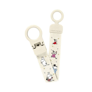BIBS Accessories - Pacifier String - Loop - Moomins - Ivory 