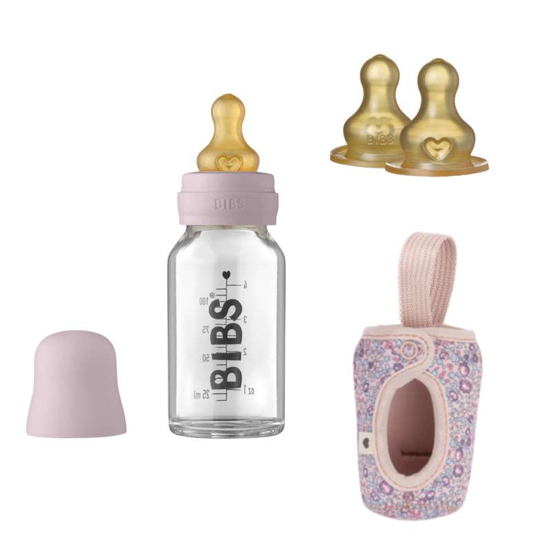 BIBS Fles Bundle - No9 - Klein - Doffe lila/Eloise 