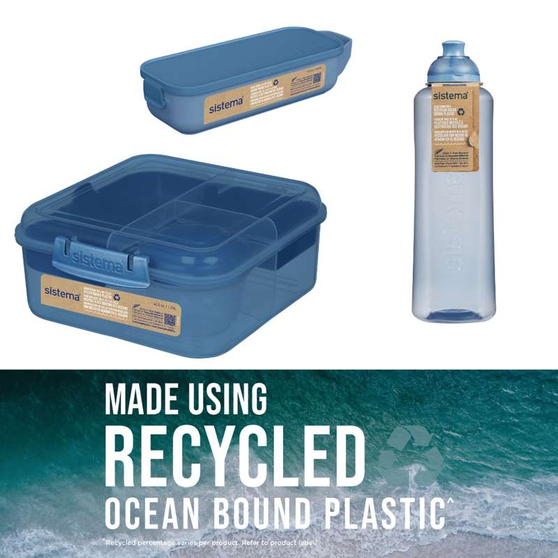 Sistema Ocean Bound Lunchbox Set 5 - Mountain Blue 