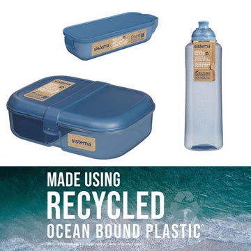 Sistema Ocean Bound Lunchbox Bundle 7 - Mountain Blue 