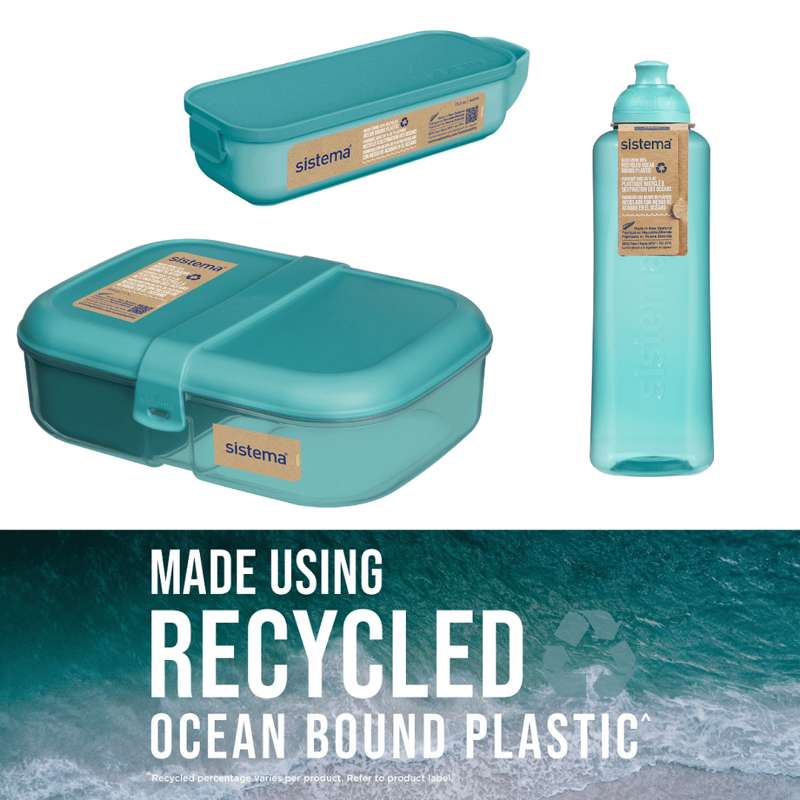 Sistema Ocean Bound Madpakke Sampak 7 - Pietra Teal 