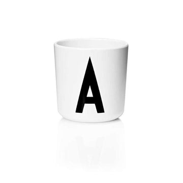 Design Letters Personal cup in Ecozen - white 