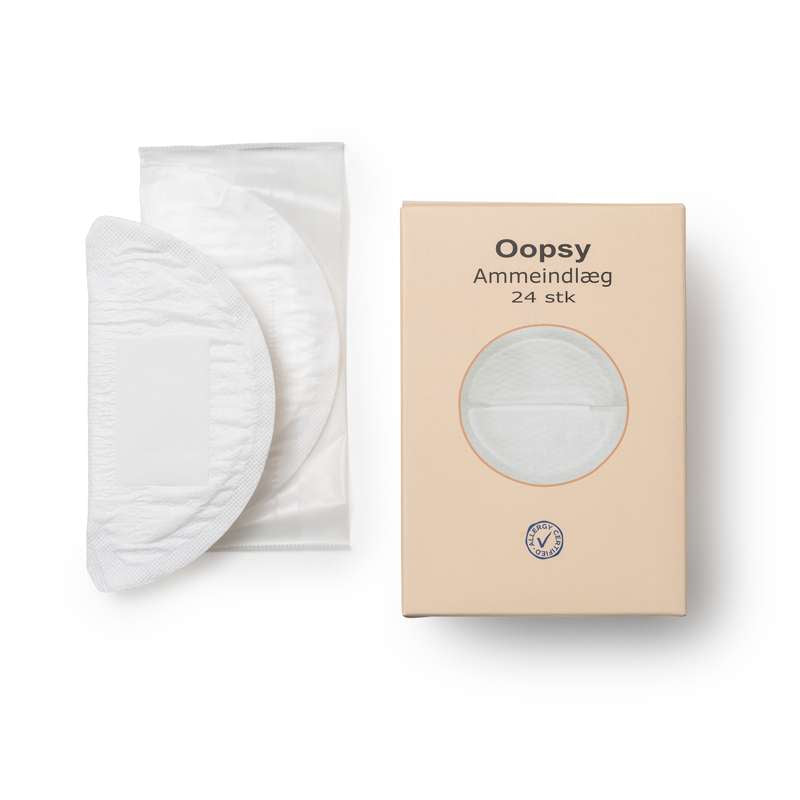 Oopsy Ultra-thin Nursing Pads - Allergy Certified - 10 packs of 24 pcs. 