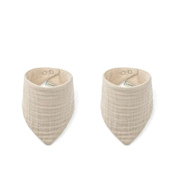 Liewood Andrea Bavaglini - 2-pack - Sandy 