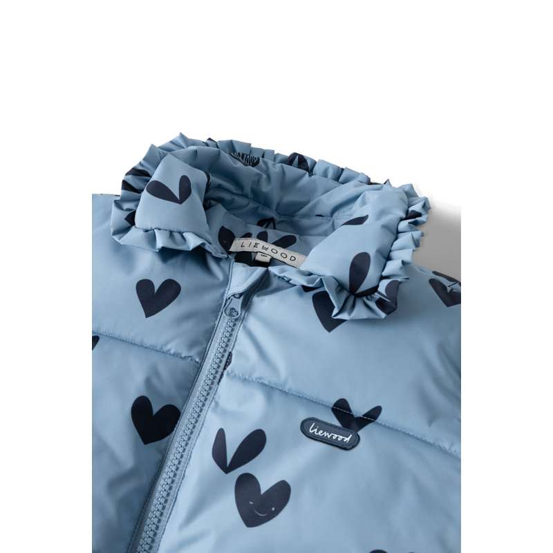 Liewood Anemone takki - Sweethearts/Beach Blue